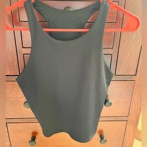 All In Motion Crop Sports Bra Tank - Size Large - Black